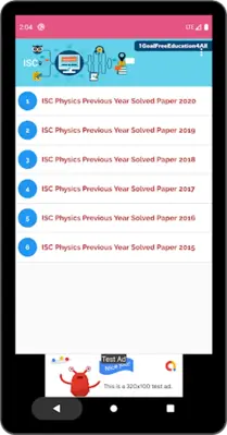 ISC 12th Previous Years Board android App screenshot 4